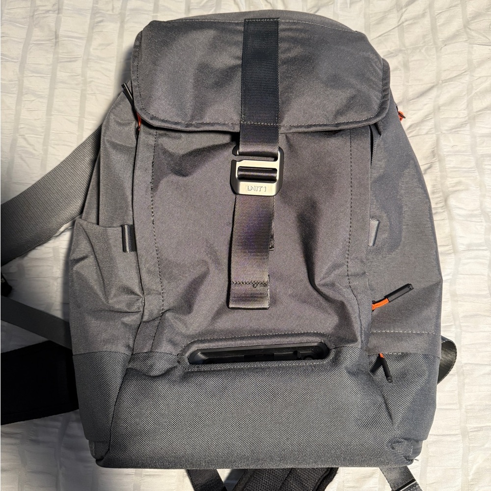 Unit 1 Torch Commuter Gray Backpack with Black Accents